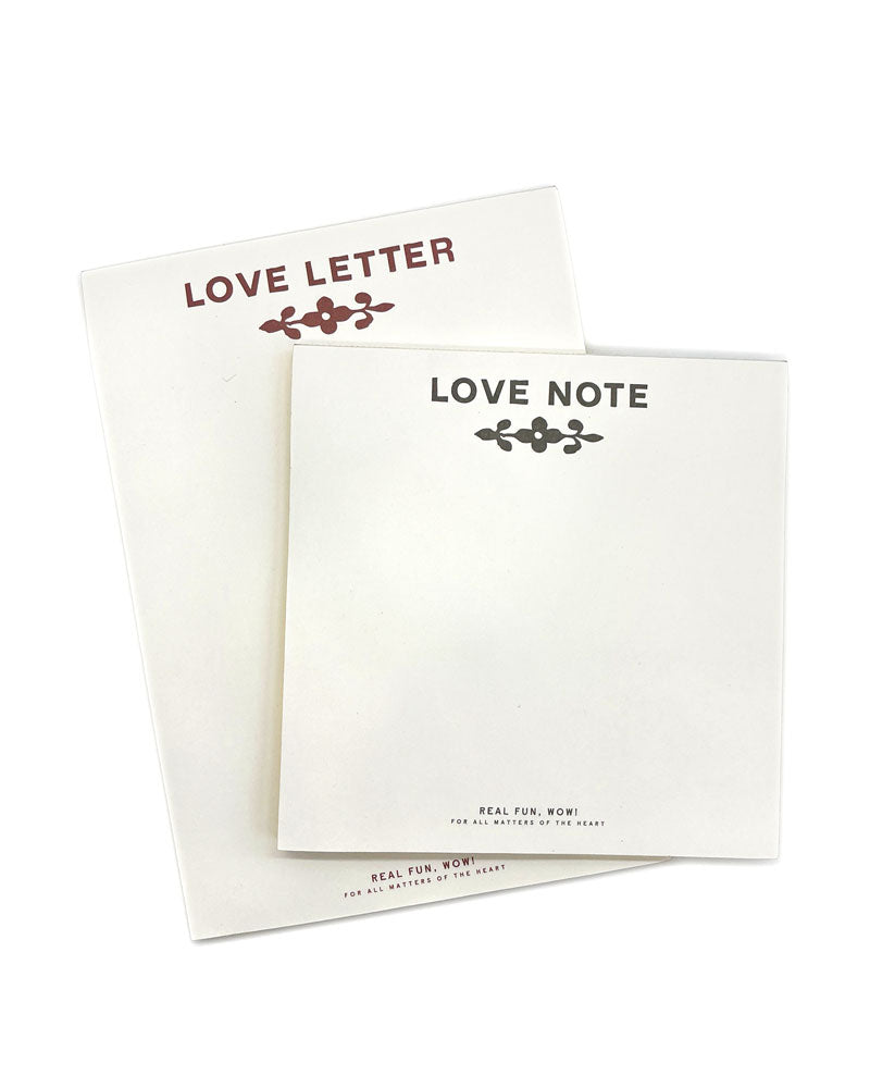 Love Notepads (Set of 2)-Real Fun, Wow!-Strange Ways