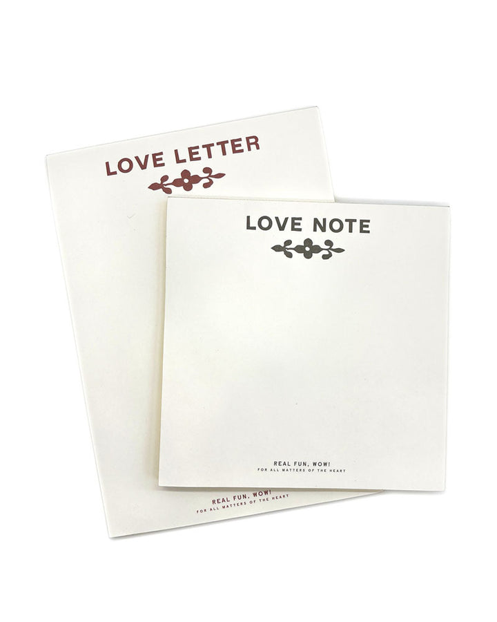 Love Notepads (Set of 2)-Real Fun, Wow!-Strange Ways
