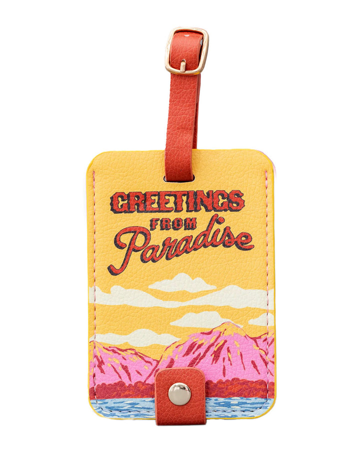 Greetings From Paradise Luggage Tag-Ban.do-Strange Ways