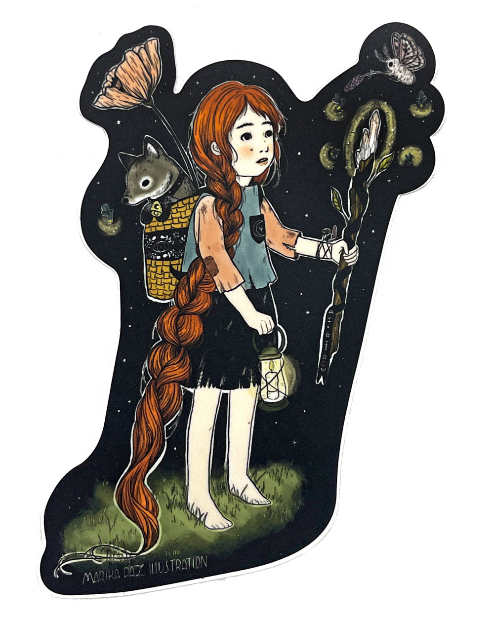 Forest Witch Sticker-Marika Paz-Strange Ways