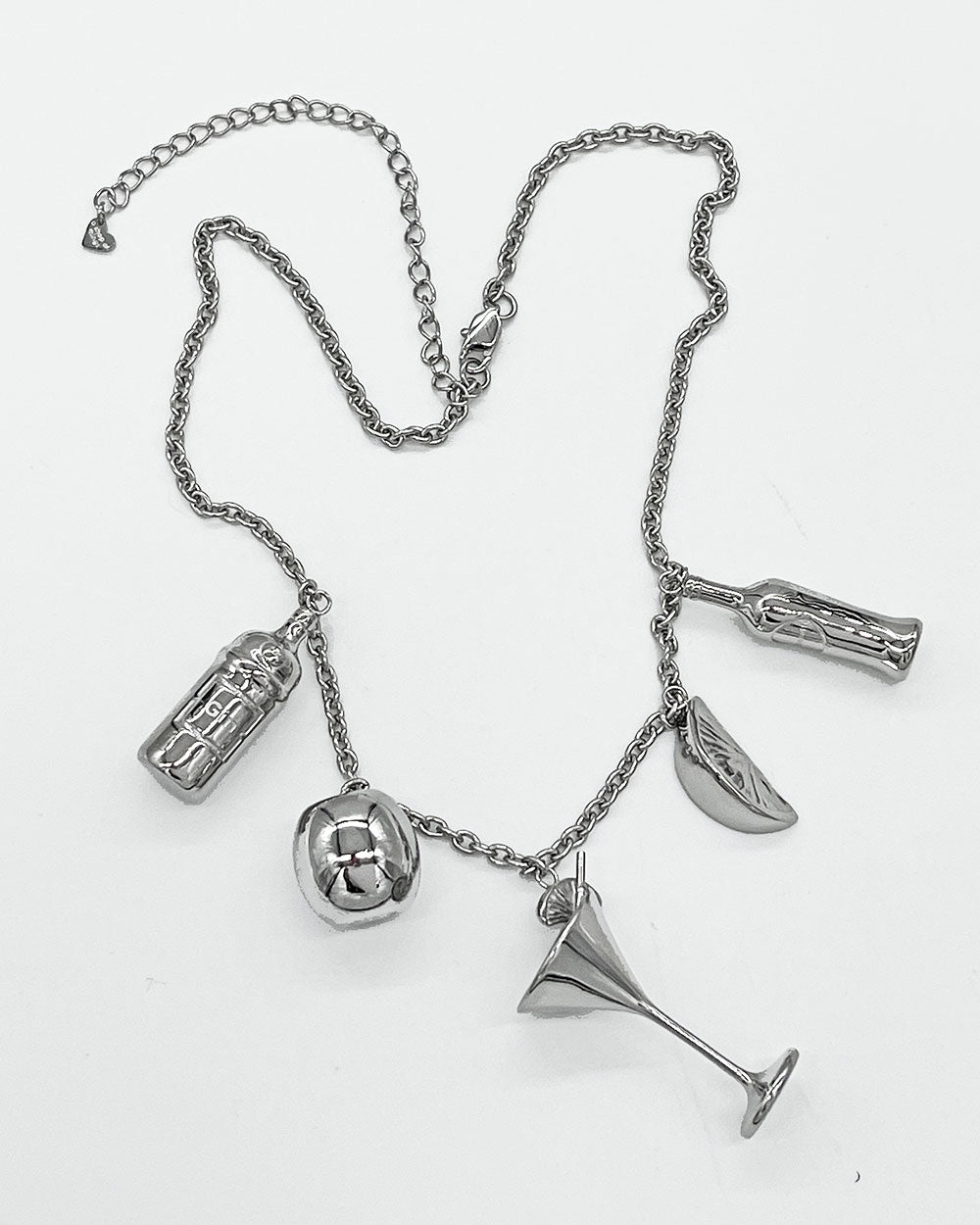Martini Medley Charm Necklace-A Shop Of Things-Strange Ways