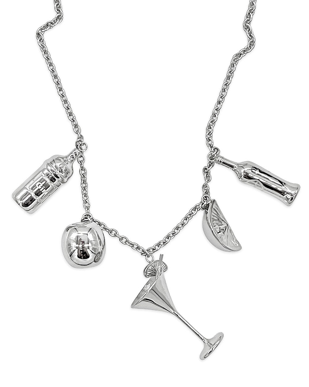 Martini Medley Charm Necklace-A Shop Of Things-Strange Ways