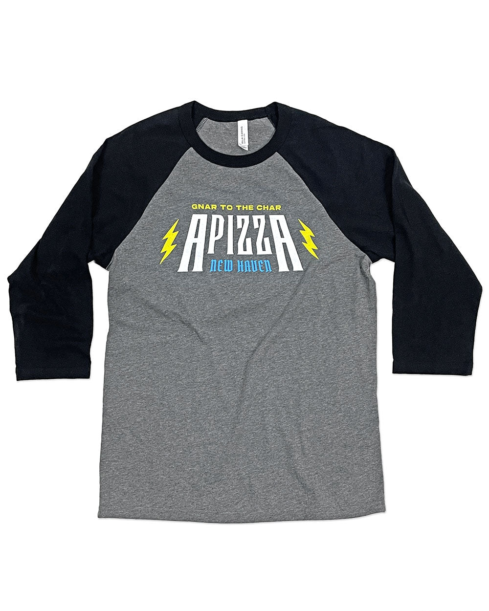 Heavy Metal Apizza Baseball Tee-Strange Ways-Strange Ways