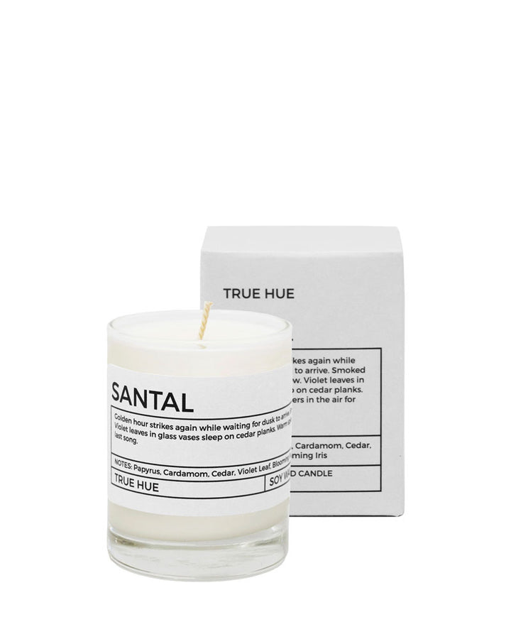 Santal Mini Soy Candle (2oz)-True Hue-Strange Ways