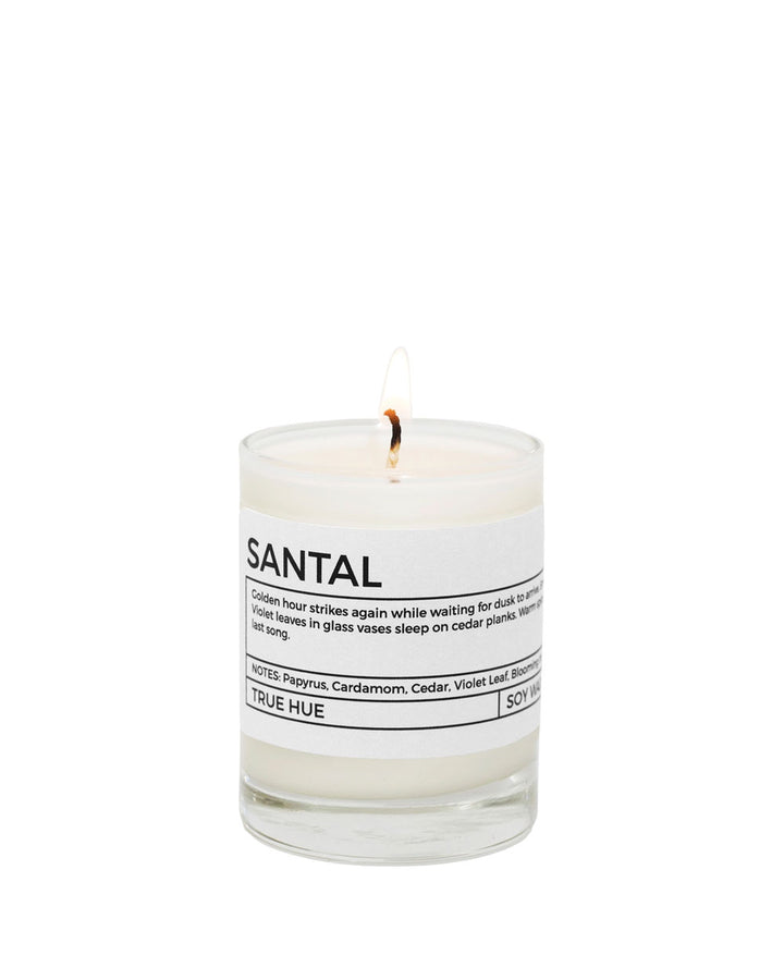 Santal Mini Soy Candle (2oz)-True Hue-Strange Ways