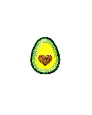 Avocado Heart Mini Sticker Patch