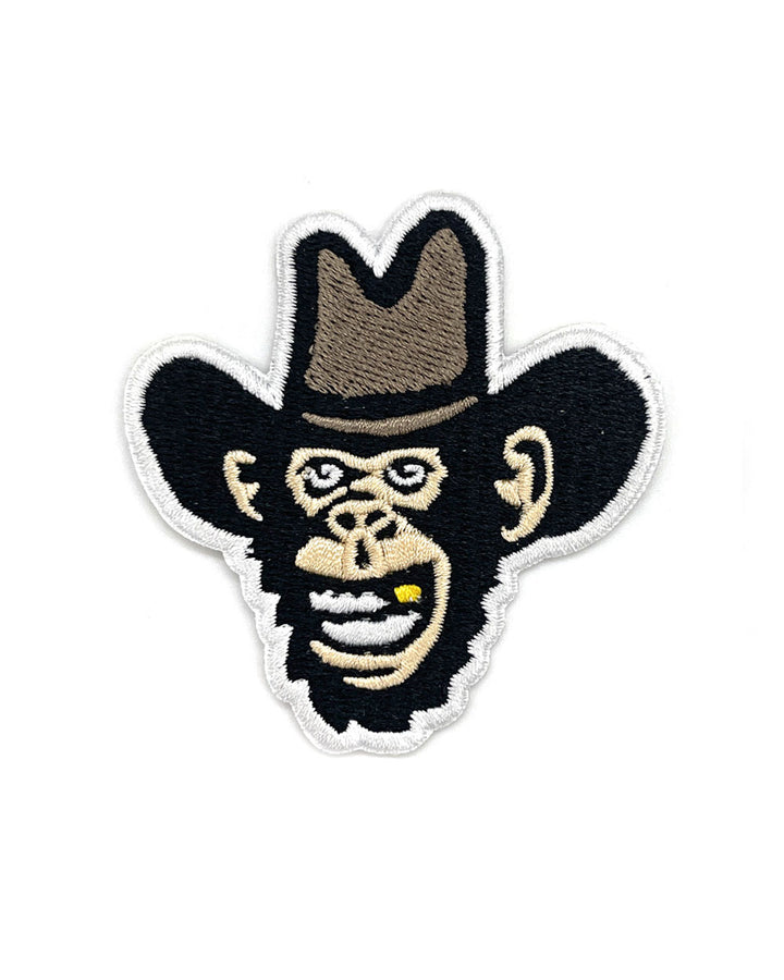 George Monkey Patch Monkey Cowboy Patch