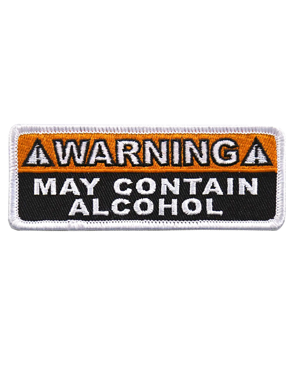 WARNING: May Contain Alcohol Patch-Hot Leathers-Strange Ways