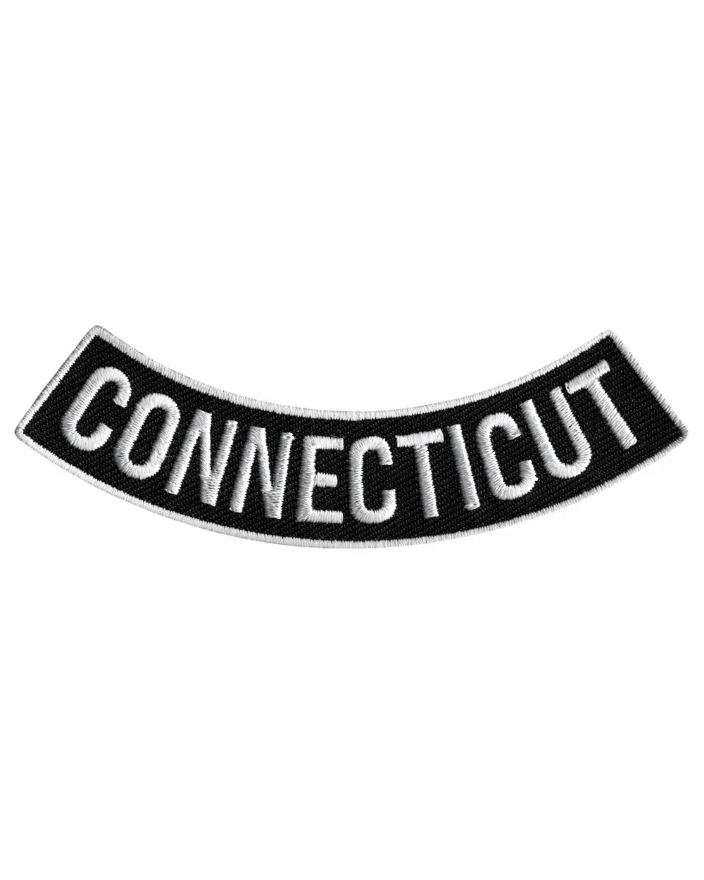 Connecticut Bottom Rocker Patch-Hot Leathers-Strange Ways