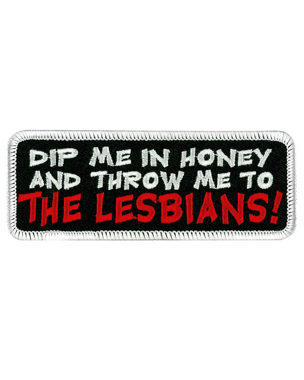 Throw Me To The Lesbians! Patch-Hot Leathers-Strange Ways