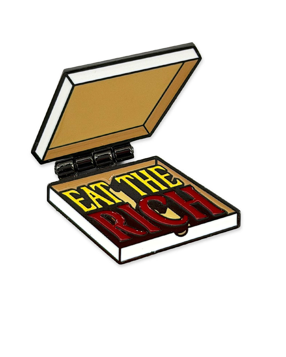 Eat The Rich Folding Pin-Rad Girl Productions-Strange Ways