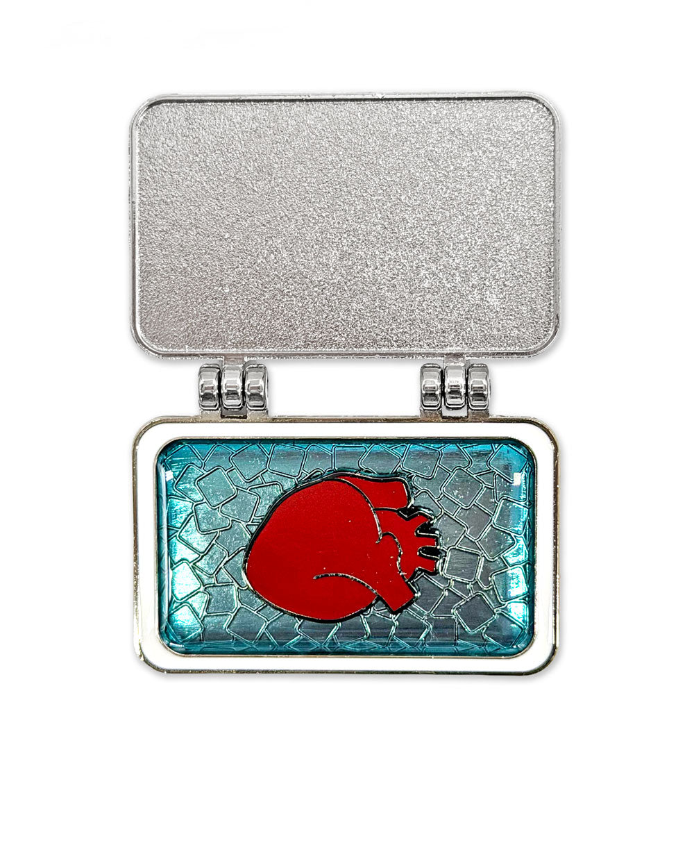 Heart Organ Transplant Folding Pin (2 Pin Set)