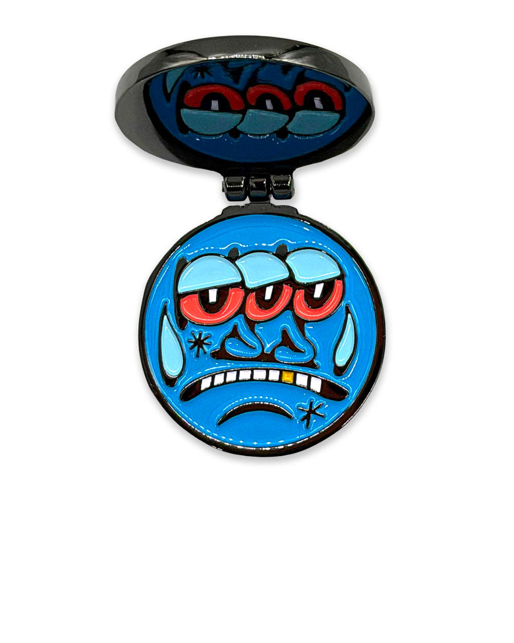 Smile Now, Cry Later Folding Pin