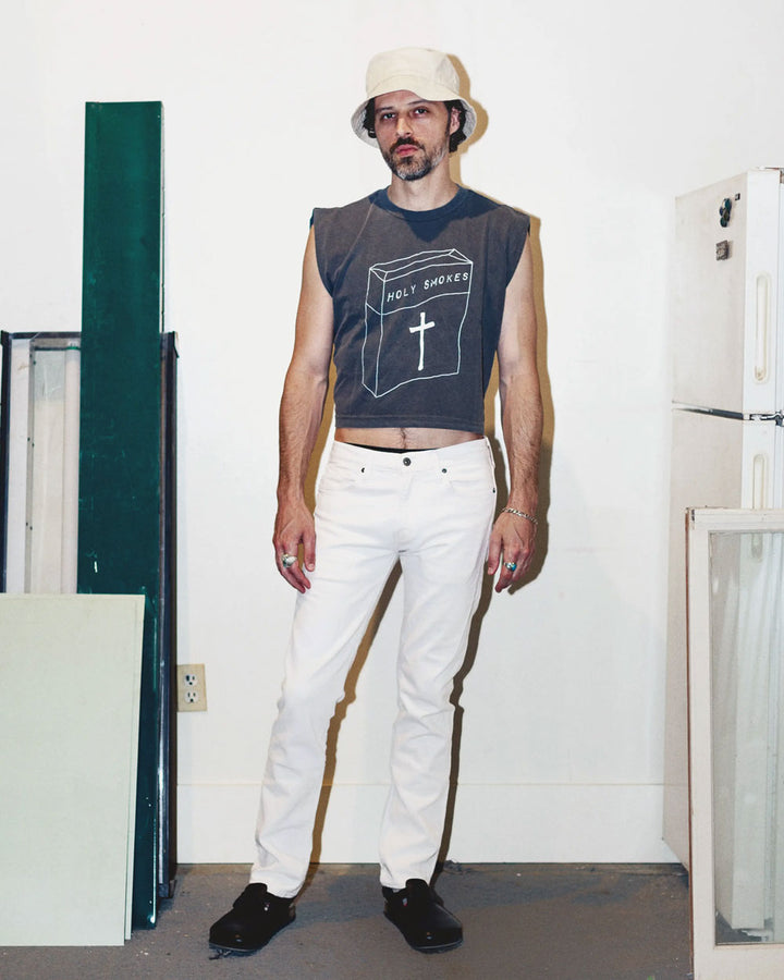 Holy Smokes Muscle Crop Top-AR-T's-Strange Ways