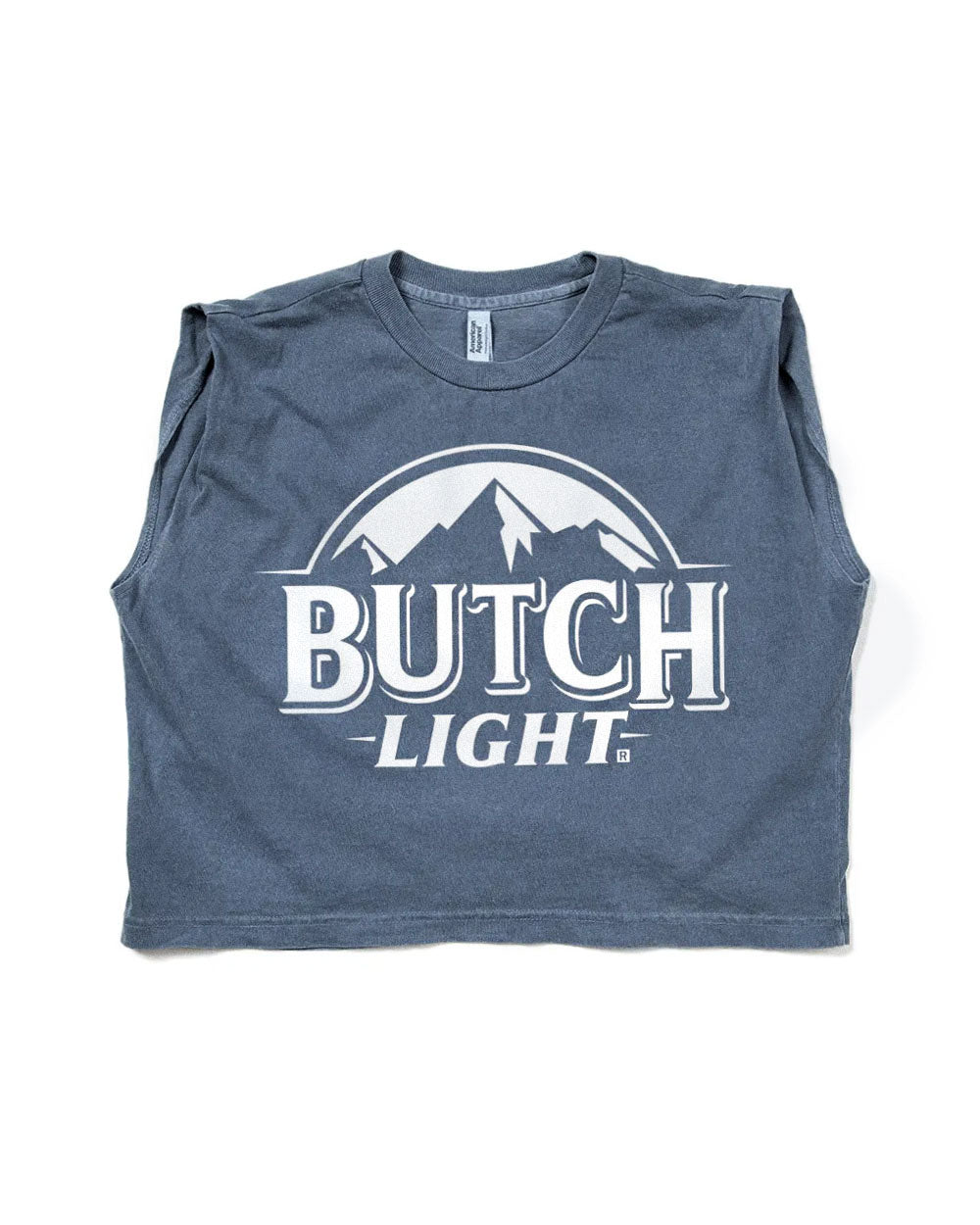 Butch Light Muscle Crop Top-RAYGUN-Strange Ways