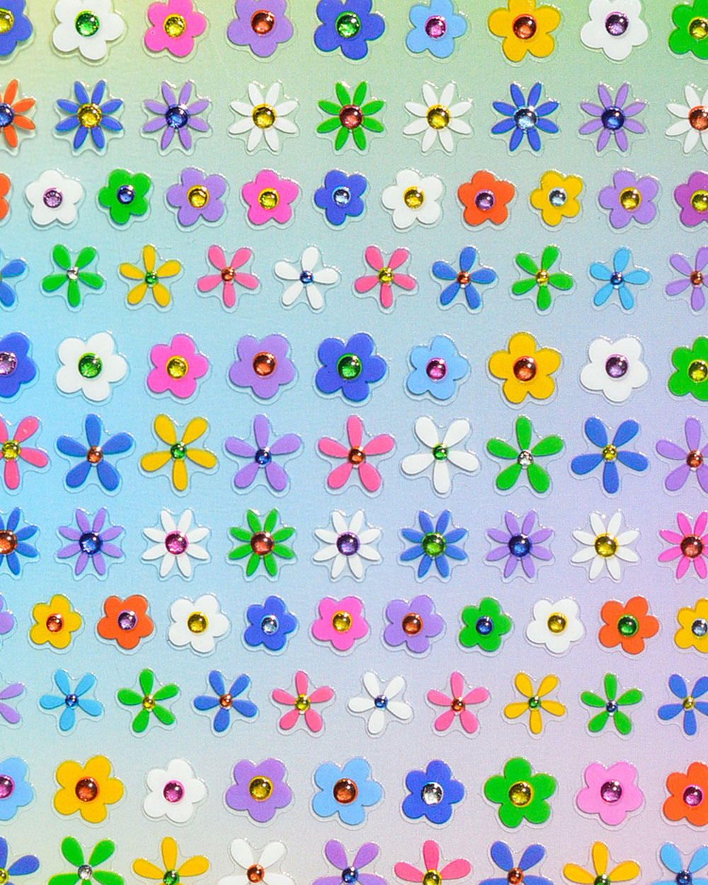 Florets Nail Art Stickers (136ct)-Deco Beauty-Strange Ways