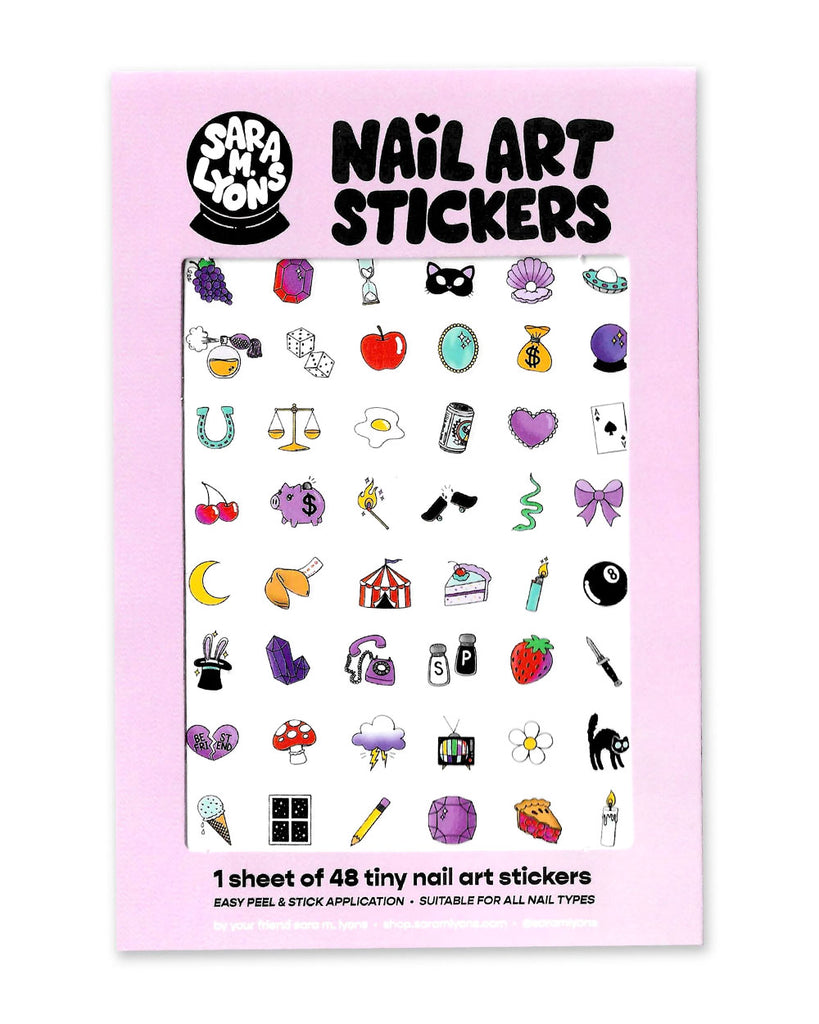 Magic-Themed Nail Art Stickers-Sara M. Lyons-Strange Ways