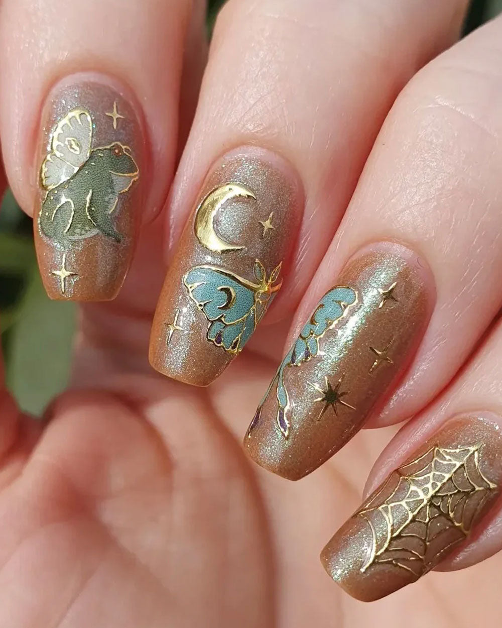 Illuminated Medieval Nail Art Stickers (322ct)-Ectogasm-Strange Ways