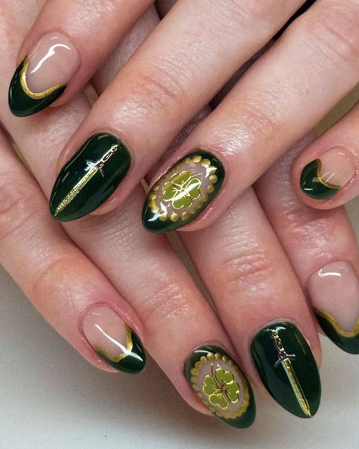 Illuminated Medieval Nail Art Stickers (322ct)-Ectogasm-Strange Ways