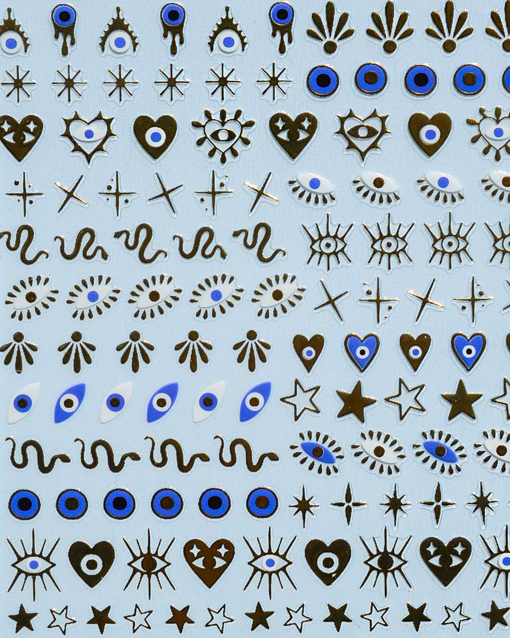 See No Evil Nail Art Stickers (90ct)-Deco Beauty-Strange Ways
