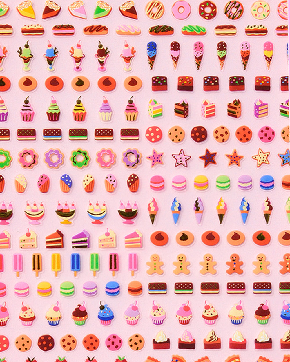 Sweet Treats Art Stickers (197ct)-Deco Beauty-Strange Ways