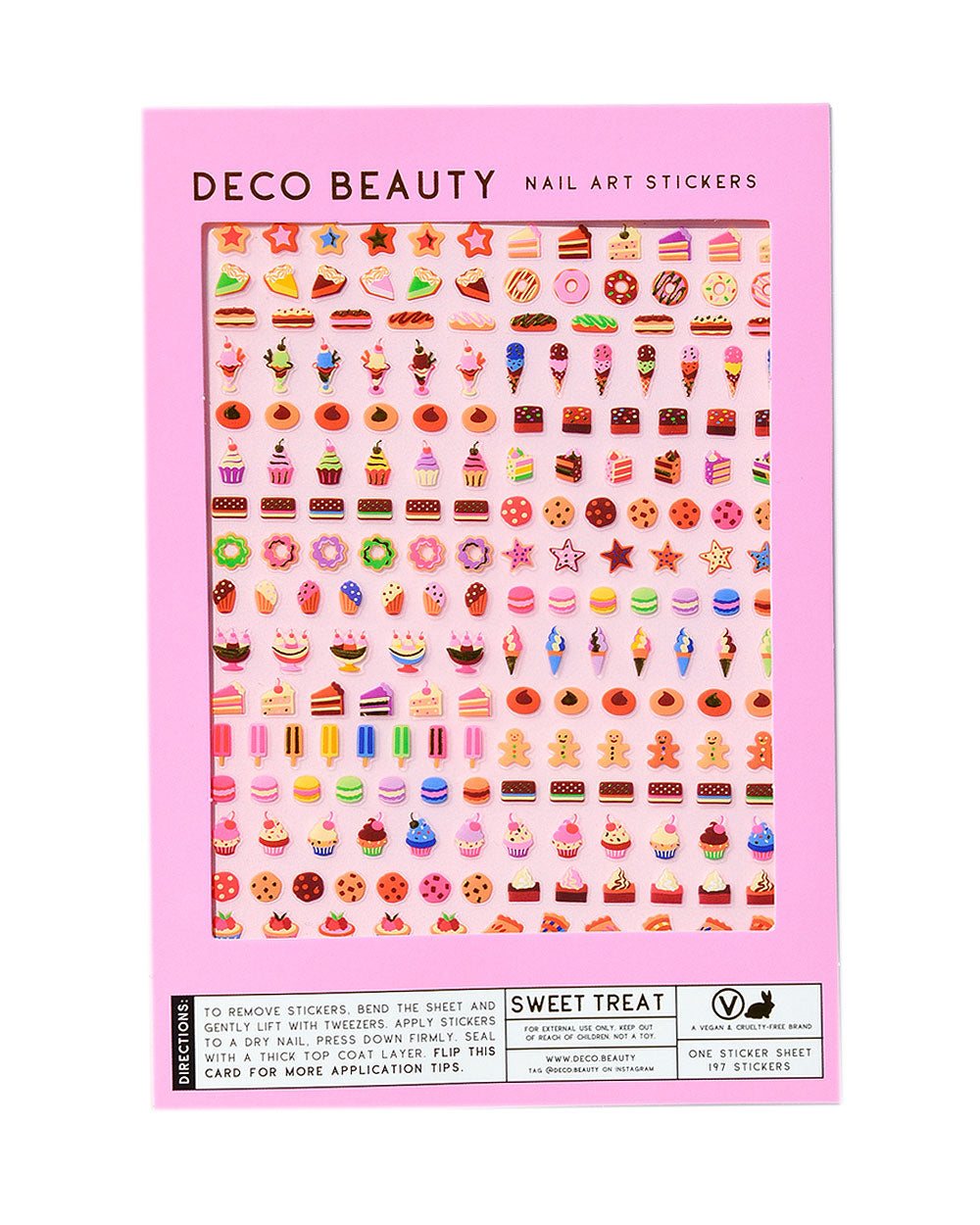 Sweet Treats Art Stickers (197ct)-Deco Beauty-Strange Ways