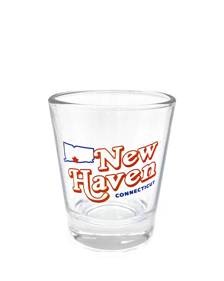 New Haven Connecticut Shot Glass-Strange Ways-Strange Ways