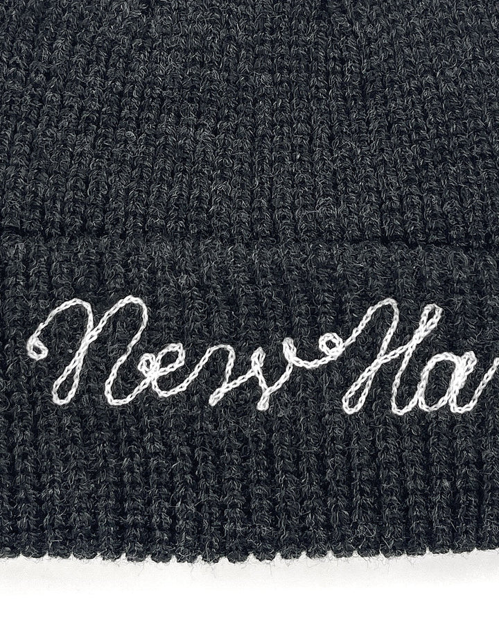 New Haven Chainstitched Fisherman Beanie - Grey (Limited Edition)-Strange Ways-Strange Ways