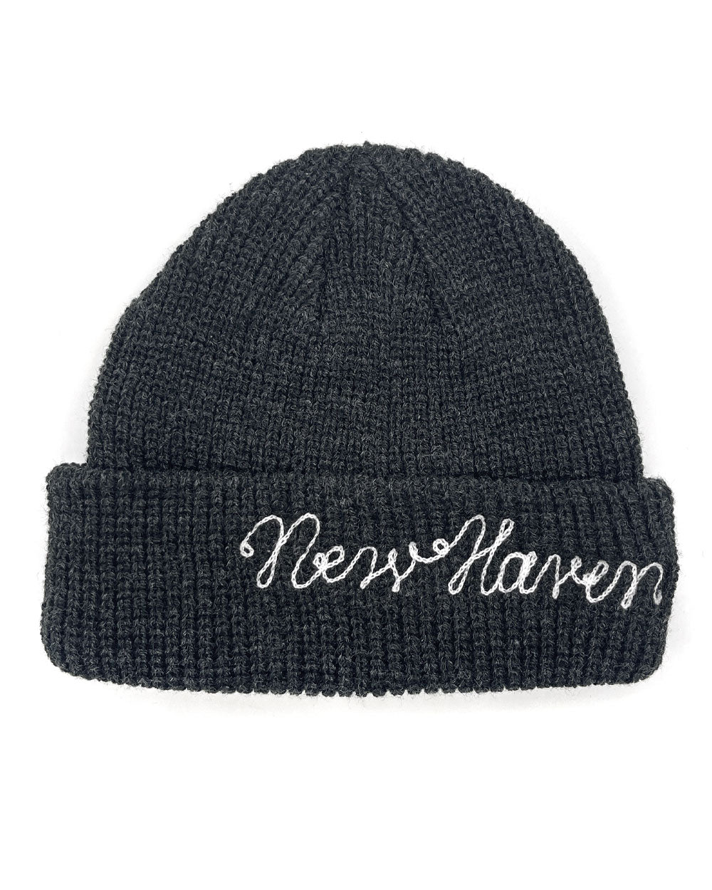 New Haven Chainstitched Fisherman Beanie - Grey (Limited Edition)-Strange Ways-Strange Ways