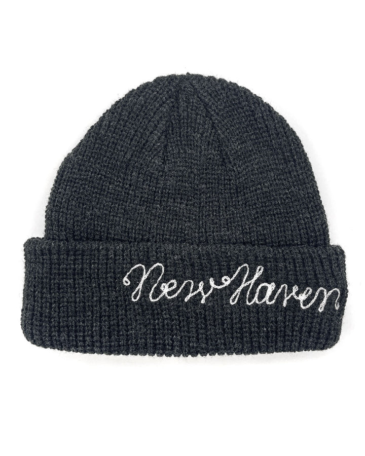 New Haven Chainstitched Fisherman Beanie - Grey (Limited Edition)-Strange Ways-Strange Ways