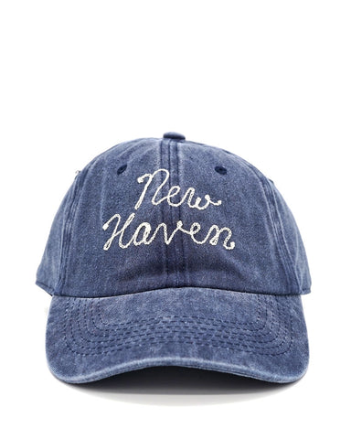 New Haven Chainstitched Dad Hat - Blue (Limited Edition)