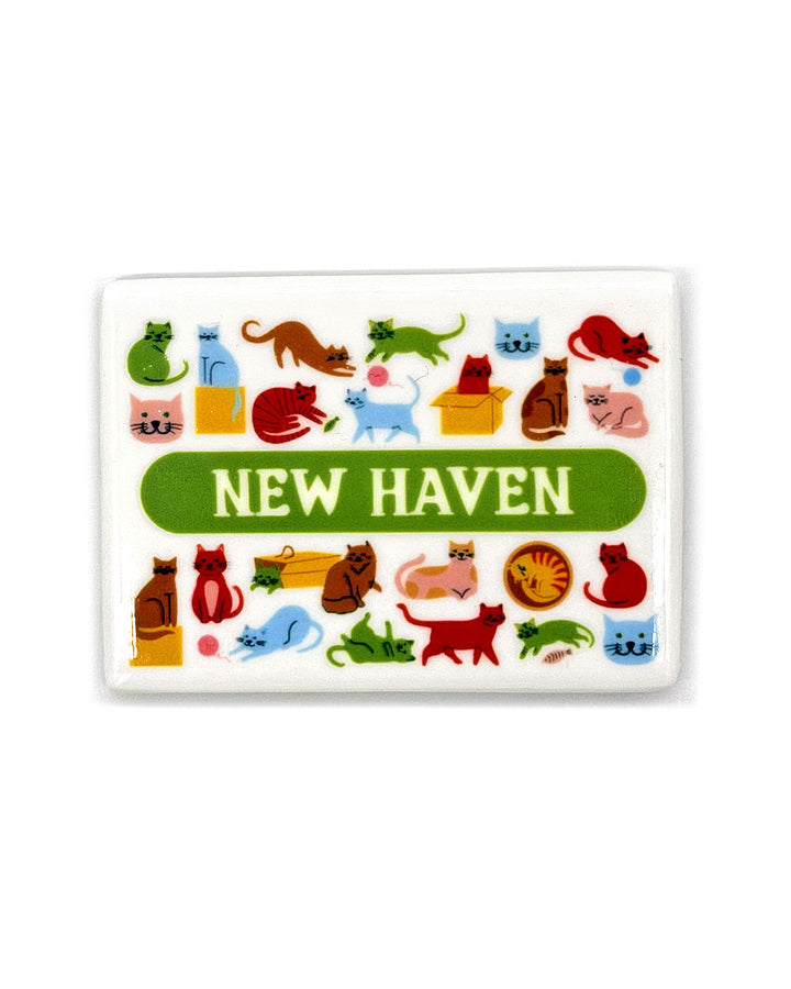 New Haven Cats Magnet-Strange Ways-Strange Ways
