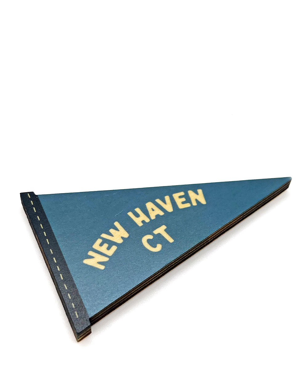 New Haven CT Pennant Magnet-Strange Ways-Strange Ways