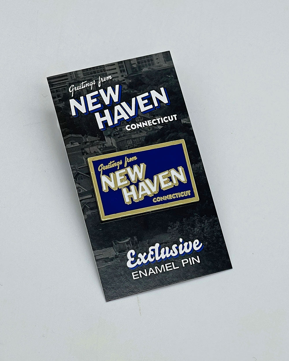 New Haven Postcard Pin-Strange Ways-Strange Ways