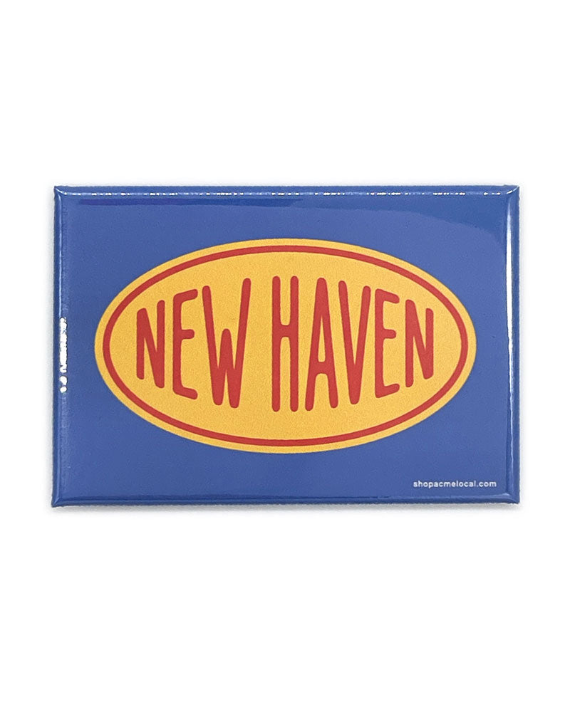 New Haven Oval Magnet-Acme Local-Strange Ways