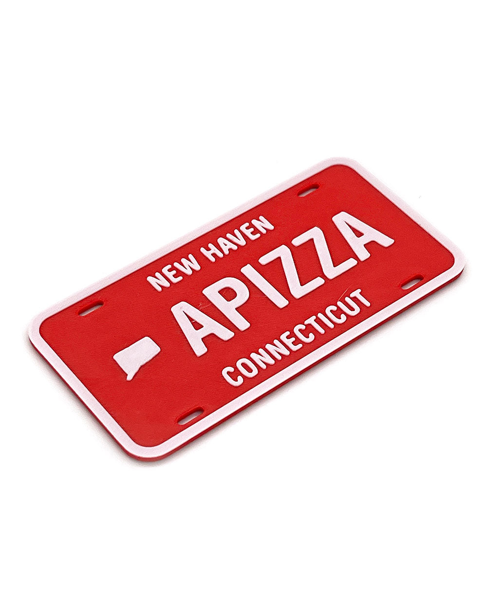 Connecticut Apizza License Plate Magnet