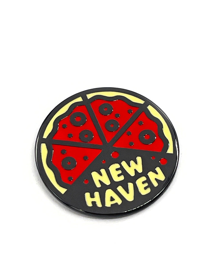 New Haven Pizza Pin-Strange Ways-Strange Ways