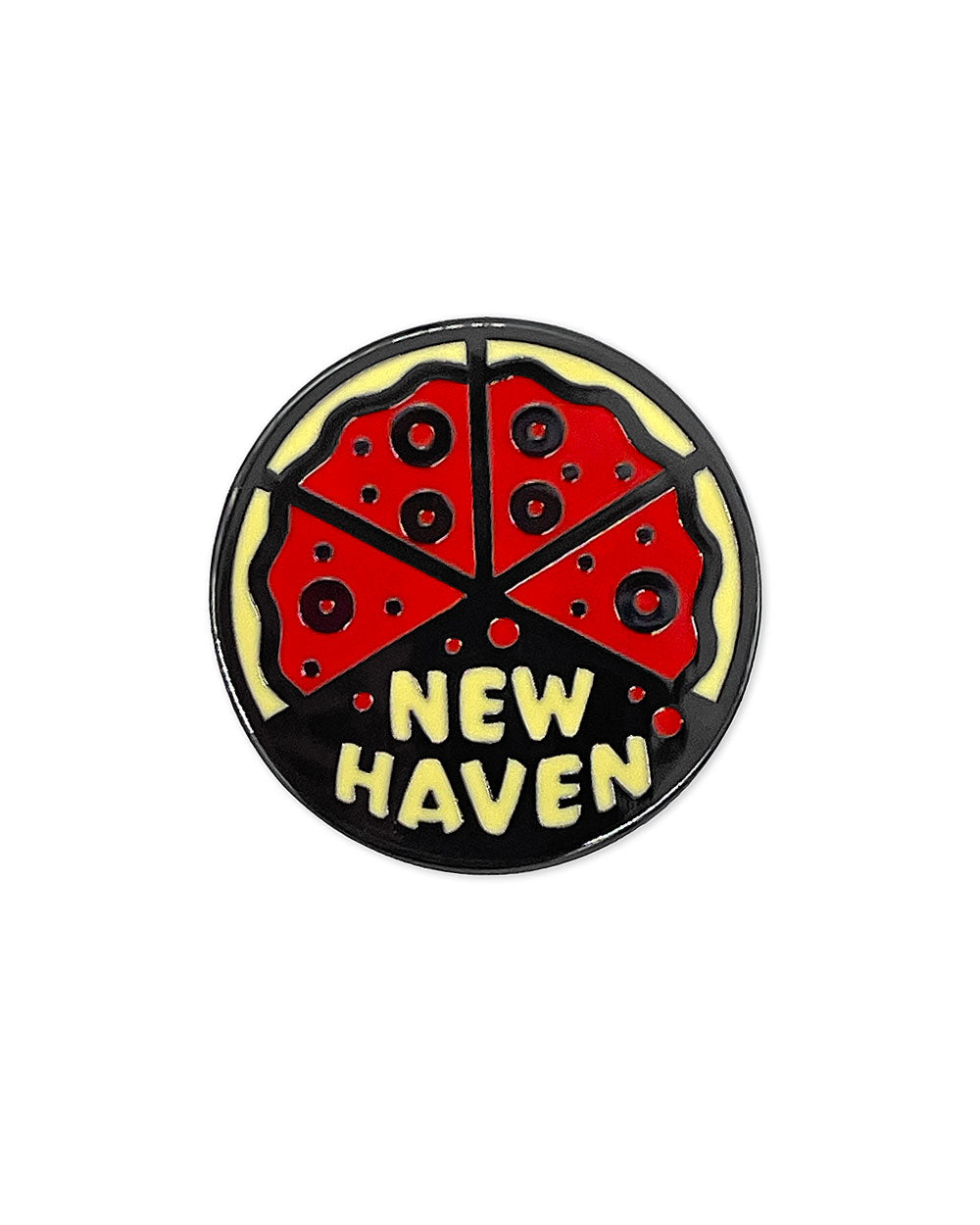 New Haven Pizza Pin-Strange Ways-Strange Ways