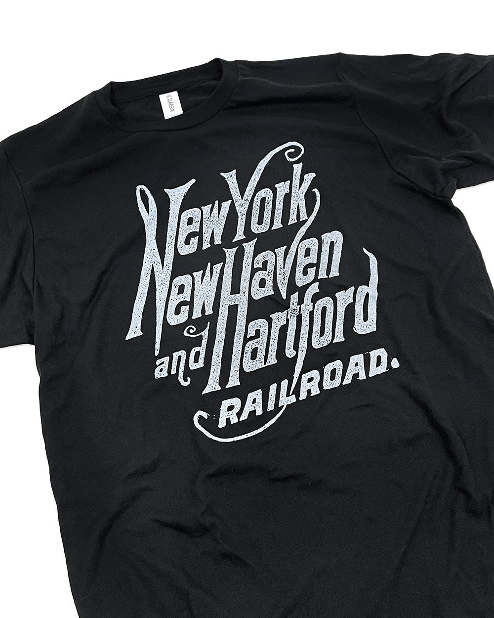 New York, New Haven and Hartford Railroad Tri-Blend Shirt - Black-Strange Ways-Strange Ways
