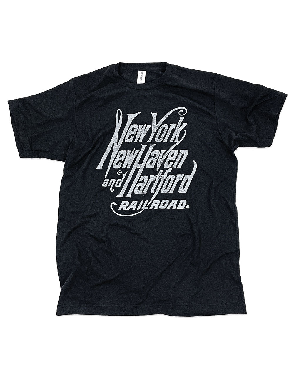 New York, New Haven and Hartford Railroad Tri-Blend Shirt - Black-Strange Ways-Strange Ways