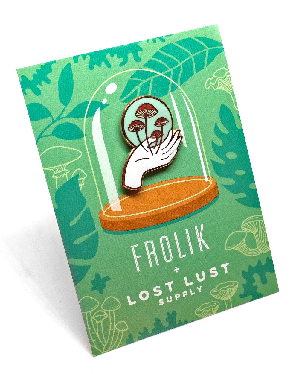 Nurture Nature Mushrooms Pin-Lost Lust Supply-Strange Ways