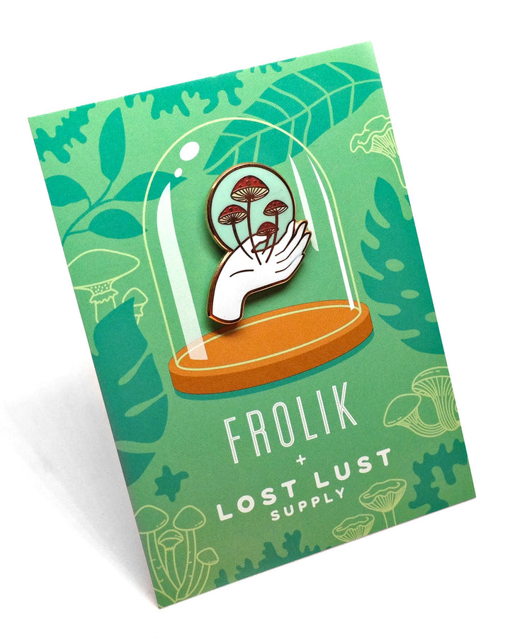 Nurture Nature Mushrooms Pin-Lost Lust Supply-Strange Ways