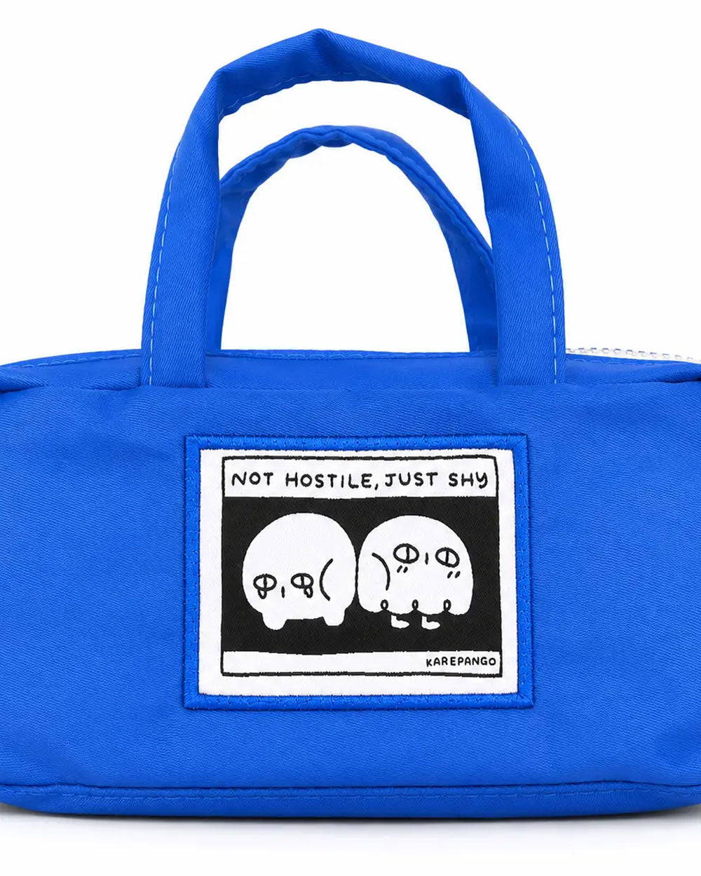 Not Hostile, Just Shy Nylon Pencil Case-Karepango-Strange Ways