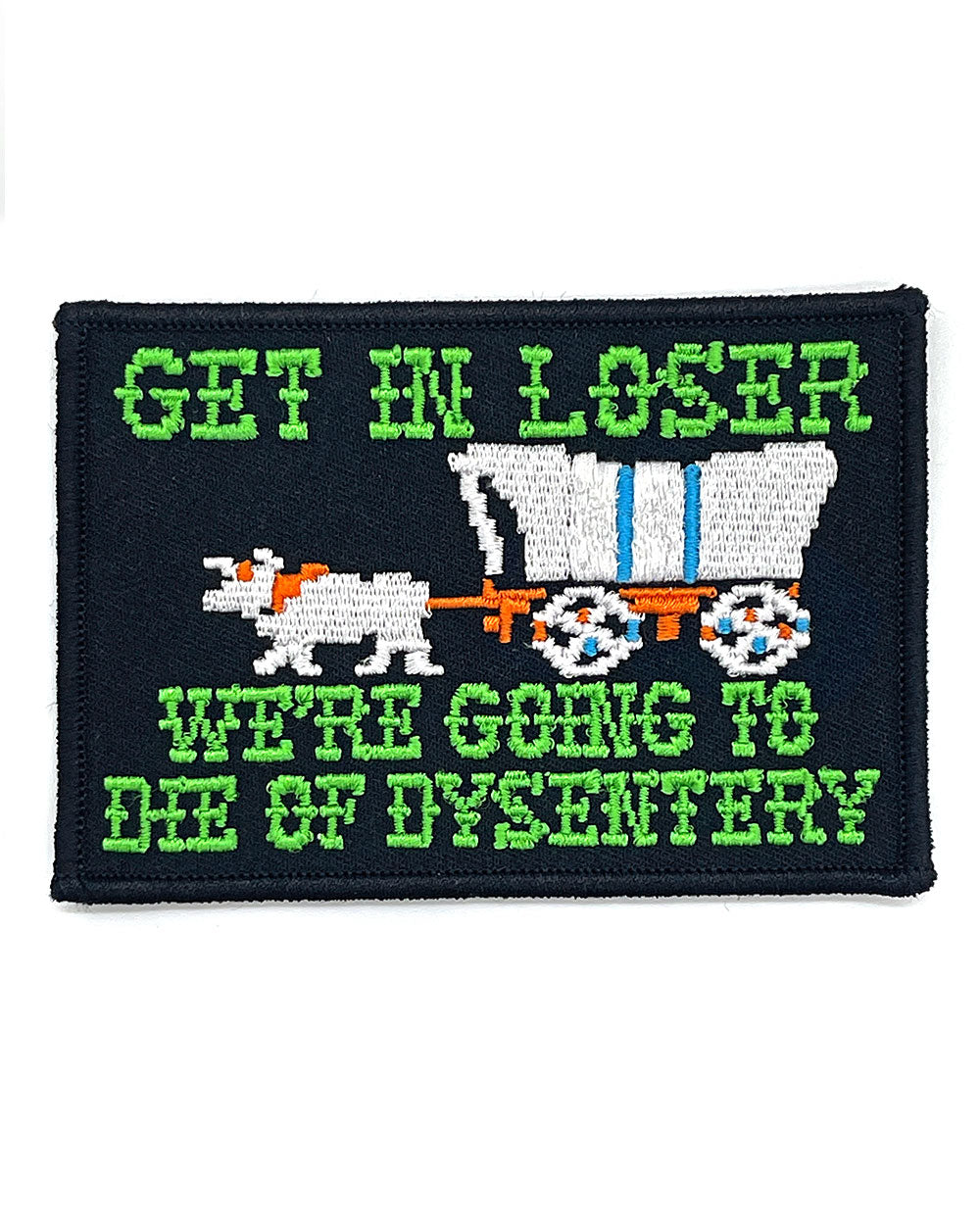 Die Of Dysentery Patch-Shady Front-Strange Ways