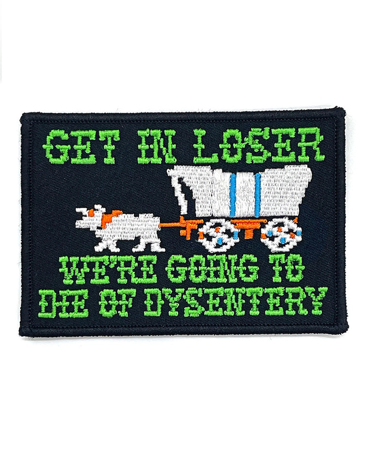 Die Of Dysentery Patch-Shady Front-Strange Ways