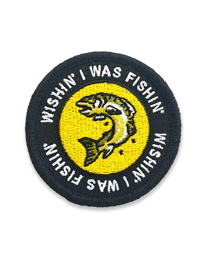Wishin' I Was Fishin' Patch-Union Made-Strange Ways