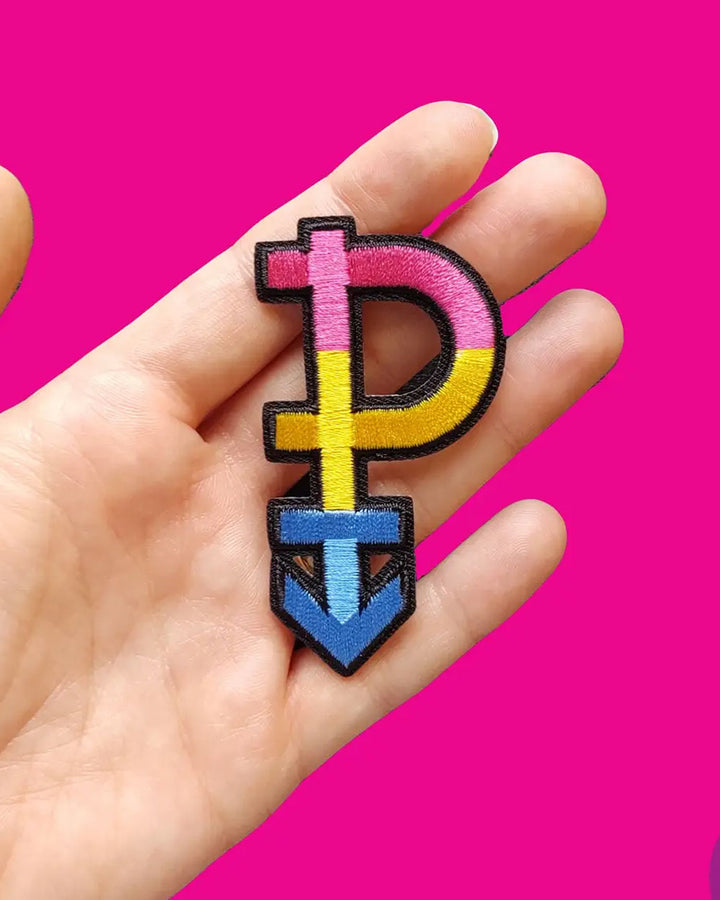 Pansexual Symbol Patch-Gay Nerd Goods-Strange Ways