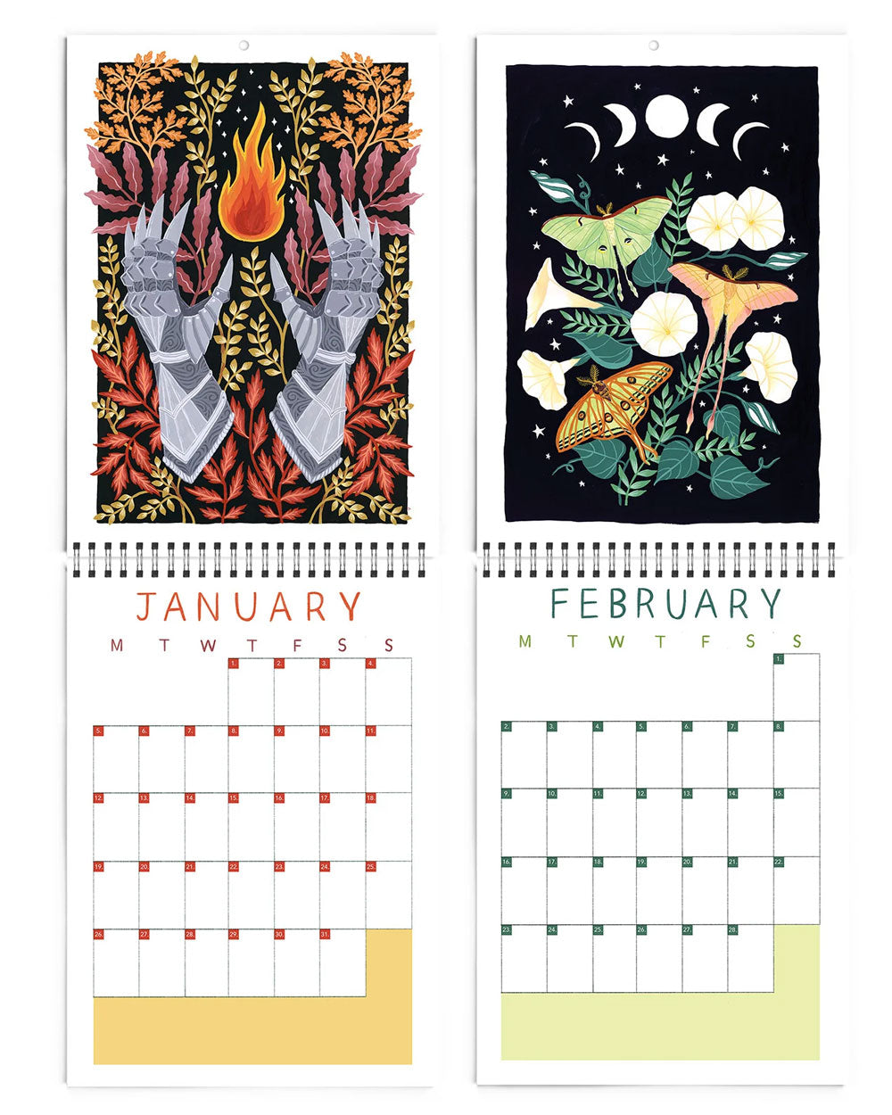 Fantasy 2026 Calendar-Papio Press-Strange Ways