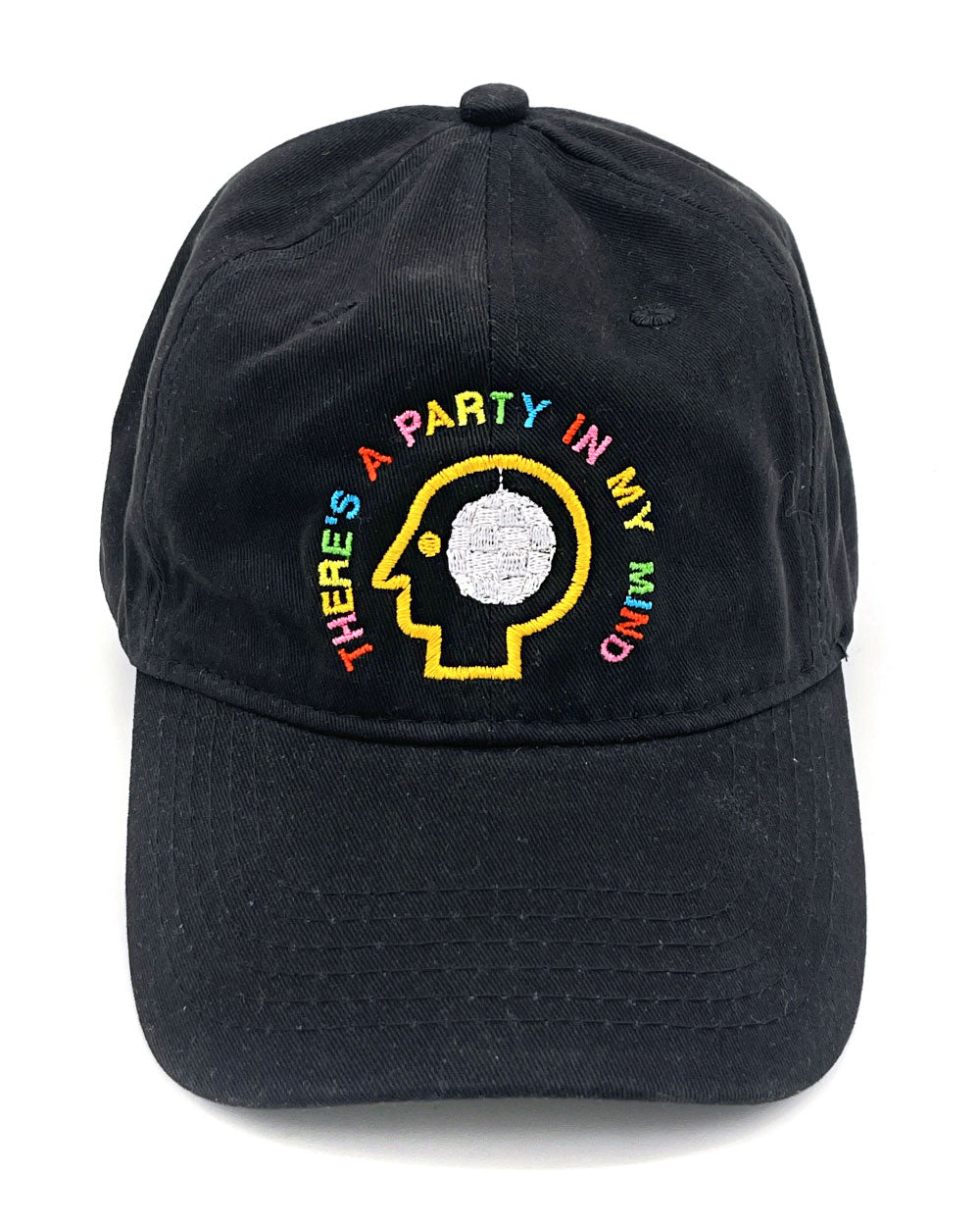 Party In My Mind Dad Hat-Crewel and Unusual-Strange Ways