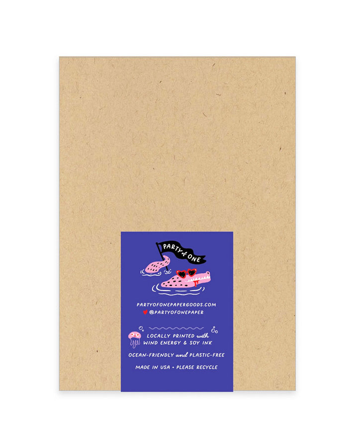 Busy Dissociating Cat Notepad-Party of One-Strange Ways